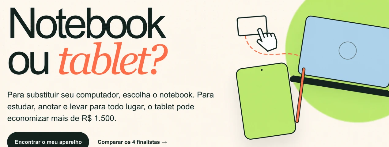 Página com o título Aprenda fazendo, criada durante a prática.